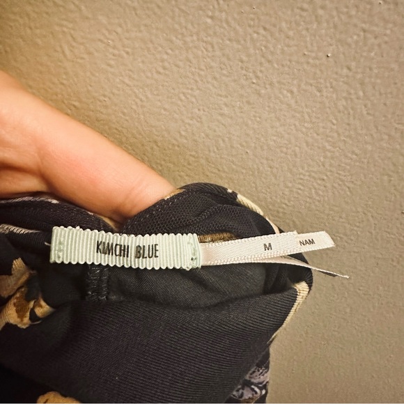 Kimchi Blue Floral High Neck Romper - Picture 2 of 2